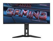 Gigabyte Mo34Wqc 175 Hz 0.03 ms 34 inç WQHD Kavisli VA Hoparlörlü HDMI 3440 x 1440 px OLED Oyuncu Monitörü