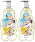Uni Baby Bebek Şampuanı 700ml Tatlı Rüyalar (POMPALI) (2 Lİ SET)