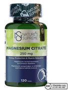 Nature's Supreme Magnesium Citrate Yetişkin Vitamin 120 Adet Tablet