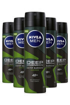 Nivea Deep Dimension Amazonia Pudrasız Ter Önleyici Antiperspirant Sprey Erkek Deodorant 5x150 ml