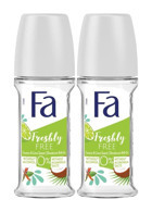 Fa Freshly Free Pudrasız Roll-On Kadın Deodorant 2x50 ml
