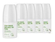 Farmasi Stay Fresh Pudrasız Ter Önleyici Organik Antiperspirant Roll-On Kadın Deodorant 5x50 ml