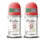 Emotion Romance Pudrasız Roll-On Kadın Deodorant 2x50 ml