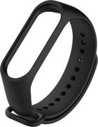 Coverzone Mi Band 5 Uyumlu Xiaomi Mi Band Termoplastik Akıllı Saat Kordonu Siyah