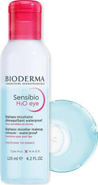 Bioderma Sensibio H2o Eye C Vitaminli Alkolsüz Tüm Ciltler Su Bazlı Yüz ve Makyaj Temizleyici 125 ml