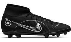 Nike Mercurial Superfly 8 Club DJ2904-007 Bağcıklı Çivili Krampon Siyah