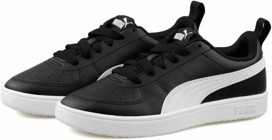 Puma Rickie 384311-11 Bağcıklı Erkek Çocuk Günlük Ayakkabı Siyah
