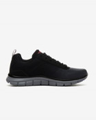 Skechers Track Ripkent 232399-BKCC Ortopedik Bağcıklı Erkek Fitness Ayakkabısı Siyah