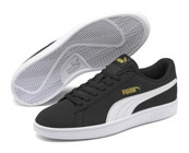 Puma Smash V2 Buck 365160-23 Bağcıklı Kadın Günlük Ayakkabı Siyah