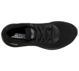 Skechers Bobs Squad Tough Talk 32504-BBK Ortopedik Bağcıklı Kadın Günlük Ayakkabı Siyah
