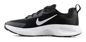 Nike Wearallday CJ1677-001 Bağcıklı Kadın Günlük Ayakkabı Siyah