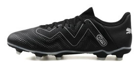 Puma Future Play Fg/Ag 107377-02 Bağcıklı Çivili Krampon Siyah