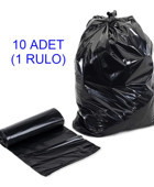 Nistabolje Jumbo Boy 75x90 cm Çöp Poşeti 10 Adet Siyah