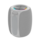 Preo Mm27 10 W Işıklı Taşınabilir Gri Bluetooth Hoparlör