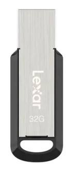 Lexar M400 USB 3.0 USB Type A 32 GB Flash Belek Gri Siyah