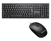 Revenge Deskmate Sessiz Siyah Kablosuz Klavye Mouse Seti