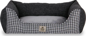 Lotus Furniture Pet Series Vanda Yıkanabilir Küçük Irk Ev İçi Köpek Yatağı Siyah