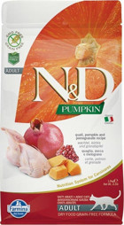 N&d Balkabaklı-Bıldırcınlı Tahılsız Yetişkin Kedi Maması 5 kg