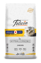 Felicia Hipoalerjenik Tavuklu Kısırlaştırılmış Az Tahıllı Yetişkin Kedi Maması 2 kg