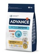 Advance Active Defense Pirinç-Somonlu Küçük Irk Yetişkin Köpek Maması 3 kg