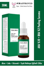 Maruderm Peeling Maske Canlandırıcı Jel Yüz Serumu 30 ml