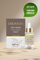 Escardo Hydro Mineralli Çift Fazlı Canlandırıcı Yaşlanma Karşıtı Jel Yüz Serumu 30 ml
