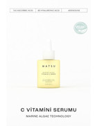 Matsu Marine Algae C Vitaminli Yaşlanma Karşıtı Jel Yüz Serumu 30 ml