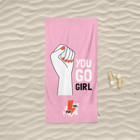 Marte Home You Go Girl Plaj Havlusu Çok Renkli