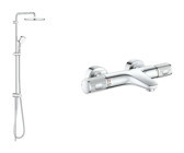 Grohe Tempesta Cosmopolitan Yağmurlama Sürgülü Mafsallı Duş Seti