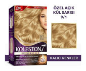 Wella Koleston Supreme 91 Özel Açık Kül Sarısı Krem Saç Boyası 50 Ml