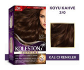 Wella Koleston Supreme 30 Koyu Kahve Krem Saç Boyası 50 Ml