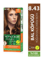 Nevacolor Natural Colors 8.43 Bal Köpüğü Krem Saç Boyası 50 Ml