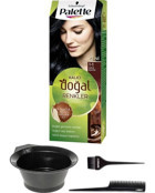 Schwarzkopf Palette Naturel 1.1 Gece Mavisi Krem Saç Boyası 50 ml