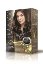 Maxx Deluxe Beauty Expert 7.7 Karamel Kahve Krem Saç Boyası 60 Ml