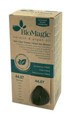 BioMagic Keratin & Argan Yağı 44.07 Moka Kahve Krem Saç Boyası 60 Ml