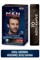 Schwarzkopf Men Perfect 70 Koyu Kahve Jel Saç Boyası 60 ml