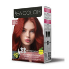 Sea Color 55.46 Amozon Kızılı Vegan Krem Saç Boyası 50 ml