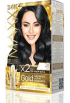 Maxx Deluxe Golden Beauty 1.0 Siyah Krem Saç Boyası 60 Ml