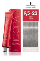 Schwarzkopf Igora Royal Pastesl Tonlar 9.5.22 Açık Mavi Krem Saç Boyası 60 ml
