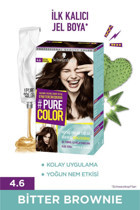 Schwarzkopf Pure Color 4.6 Bitter Brownie Krem Saç Boyası 60 ml