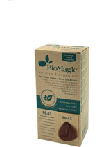 BioMagic Keratin & Argan Yağı 66.43 Koyu Kumral Kızıl Bakır Krem Saç Boyası 60 Ml