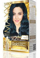 Maxx Deluxe Golden Beauty 1.1 Mavi Siyah Krem Saç Boyası 60 Ml