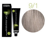 L'oréal Paris İnoa 9.1 Küllü Sarı Krem Saç Boyası 60 Ml