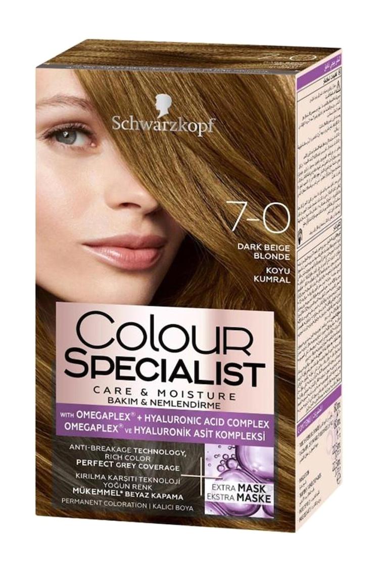 Schwarzkopf Colour Specialist 7.0 Koyu Kumral Krem Saç Boyası 50 ml