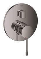 Grohe Essence Krom Tek Delikli Ankastre Yuvarlak Banyo Bataryası Antrasit