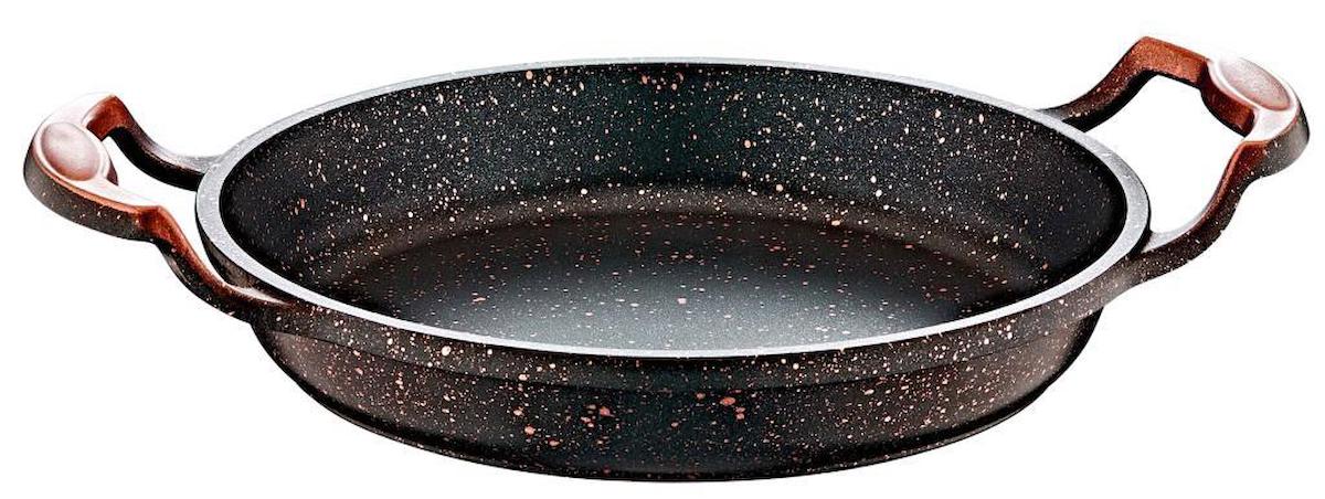 O.M.S Döküm Saplı Döküm 18 cm Sahan Tava Siyah