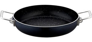 Zest Gusto 100236 Metal Saplı Döküm 20 cm Sahan Tava Siyah