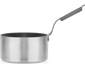 Altınbaşak Lazzetti Satina 112KA Çelik Saplı Alüminyum 22 cm Kaçerola Tava Gri