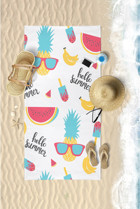 Vevienhome Summer Fruity Pamuklu Plaj Havlusu Çok Renkli