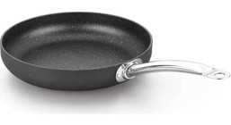 Korkmaz Proline Nero A1254 Çelik Saplı Teflon 28 cm Düz Tava Siyah